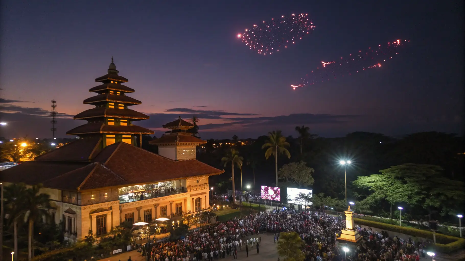 Ubud | Pertunjukan Drone Bali