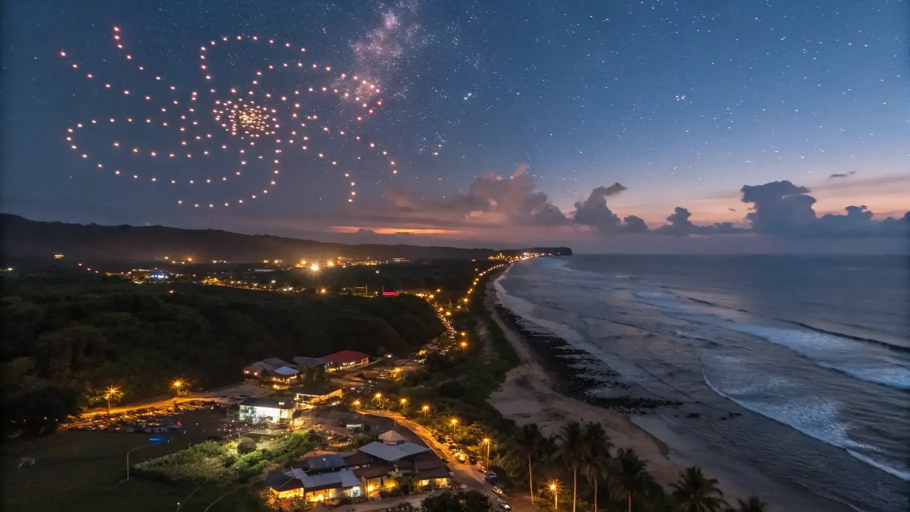 Nusa Dua Drone Show | Pertunjukan Drone Bali