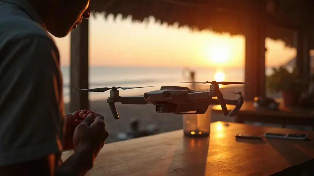 When to Fly a Drone at Diamond Beach Bali: Best Time is Sunrise Before Tourists Arrive at 10 AM